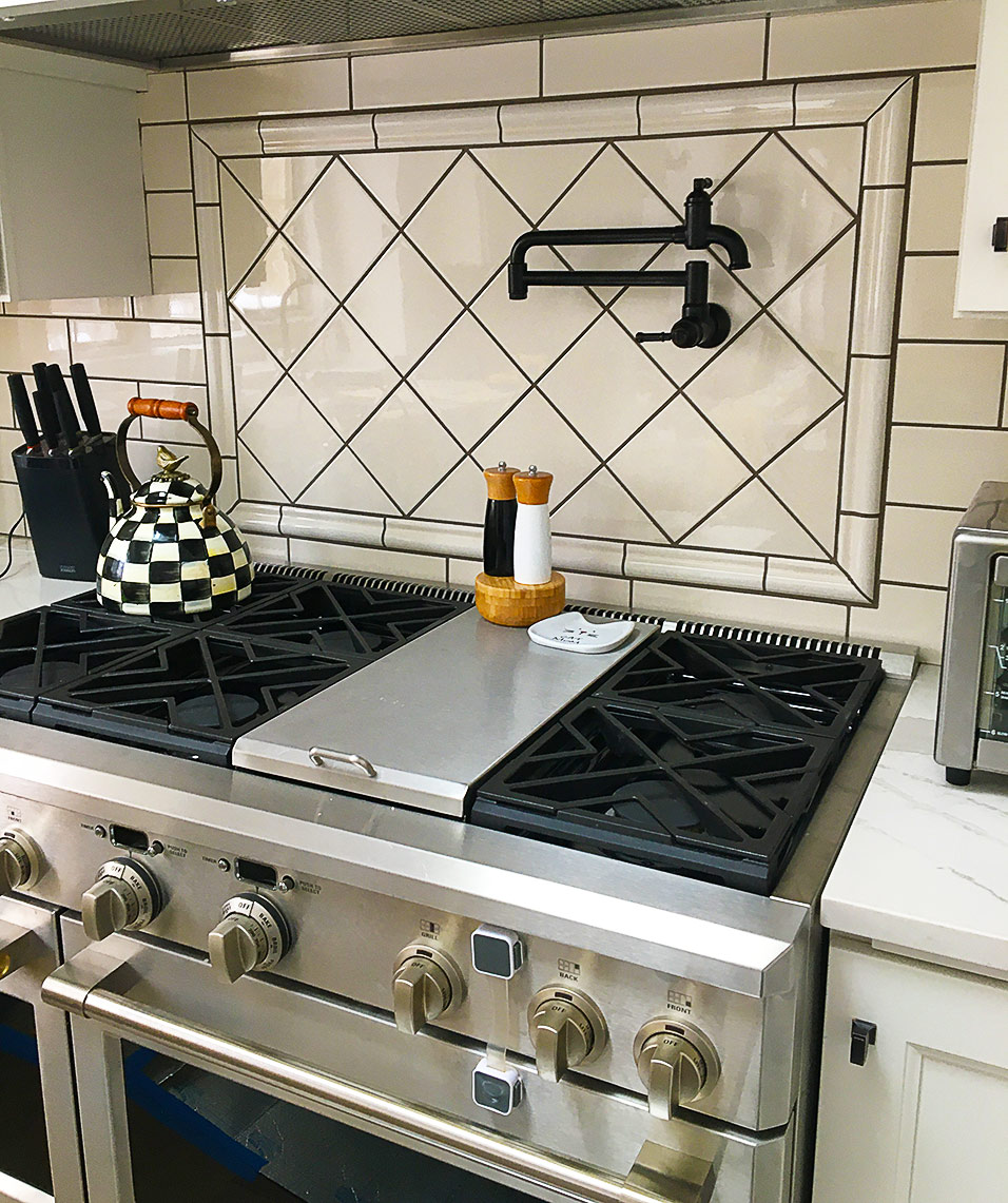 Kitchen Subway Tile Installation